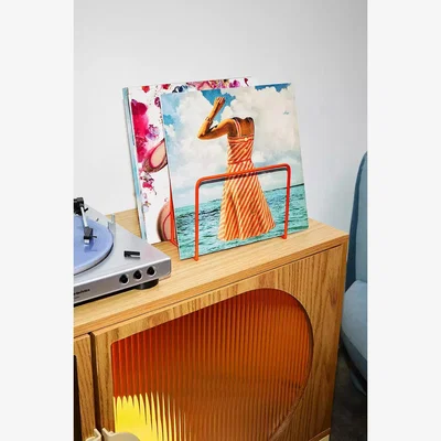 Urban Outfitters Vinyl Tabletop Storage - Orange ALL at Urban Outfitters
