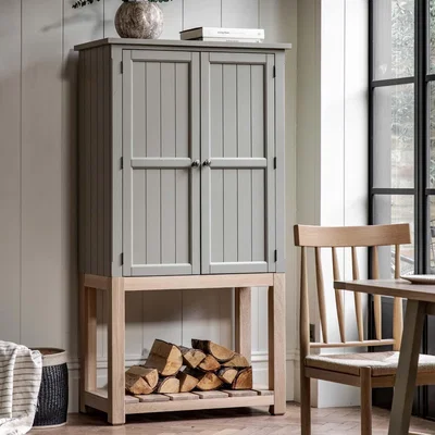 Woods Furniture Harrogate 2 Door Cupboard in Prairie