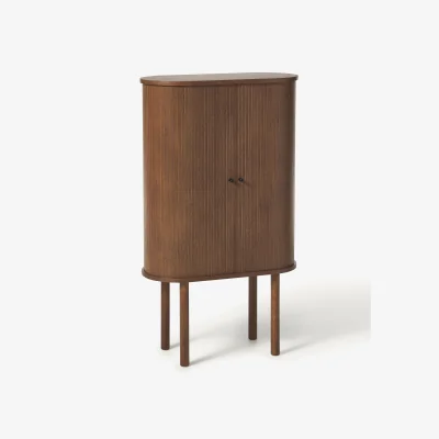 Westwing Highboard Calary with Fluted Front