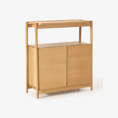Westwing Wooden Highboard Libby