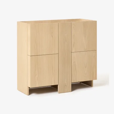 Westwing Wooden Highboard Arden
