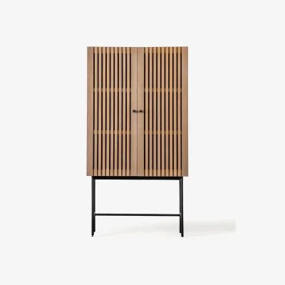 Westwing Wooden Highboard Okayama