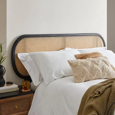 Dunelm Franco Headboard Natural (Brown)