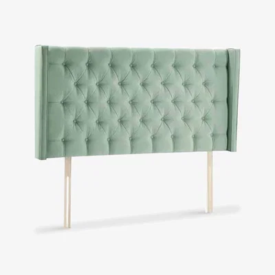 John Lewis John Lewis Harlow Strutted Upholstered Headboard, Large Emperor