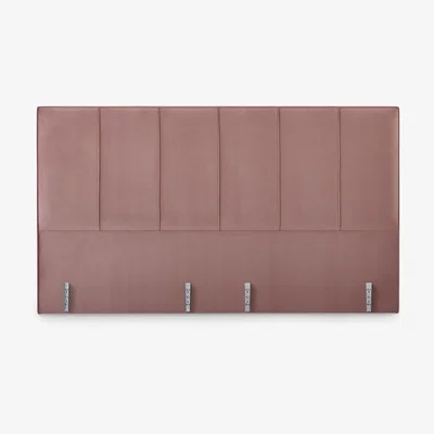 John Lewis Vispring Ceres Full Depth Upholstered Headboard, Emperor, Plush Heather, FSC-Certified (Chipboard)