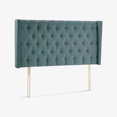 John Lewis John Lewis Harlow Strutted Upholstered Headboard, Large Emperor