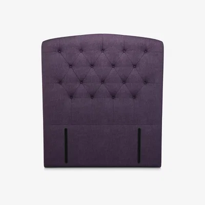 John Lewis John Lewis & Partners Rouen Full Depth Upholstered Headboard, Small Double