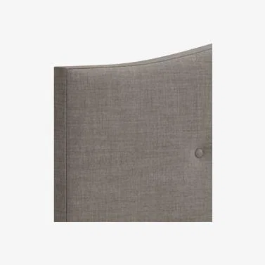 Marks & Spencer M&S Classic Curved Button Headboard - 3FT - Grey, Grey,Charcoal,Oatmeal,Silver,Mink
