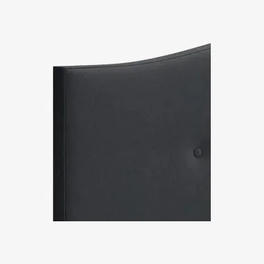 Marks & Spencer M&S Classic Curved Button Headboard - 6FT - Charcoal Mix, Charcoal Mix,Light Duck Egg,Light Grey Mix