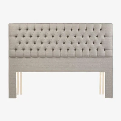 Downtown Relyon Lorton Bed Fix Strutted Headboard Premium Fabric