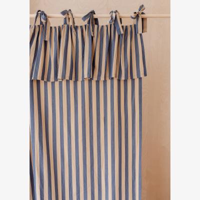 Anthropologie TBCo Stripe Cotton Curtain