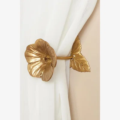 Anthropologie Hibiscus Curtain Tie Back