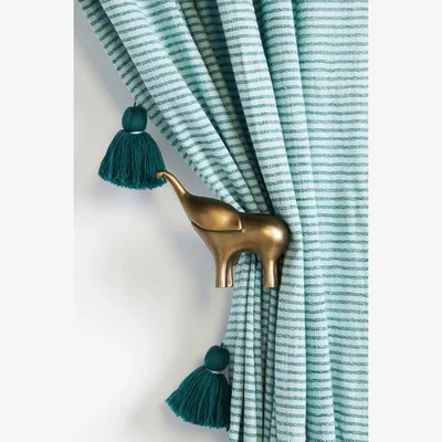 Anthropologie Jai Elephant Curtain Holdback
