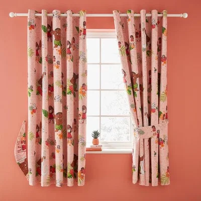Dunelm Disney Moana Blackout Eyelet Curtains
