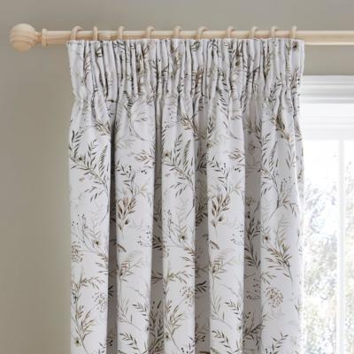 Dunelm Dorma Hemmingford 100% Cotton Blackout Pencil Pleat Curtains