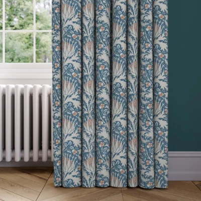 Dunelm William Morris At Home Artichoke Velvet Made to Measure Curtain