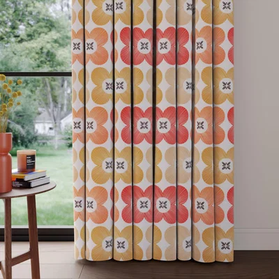 Dunelm Elements Daisy Made to Measure Curtains