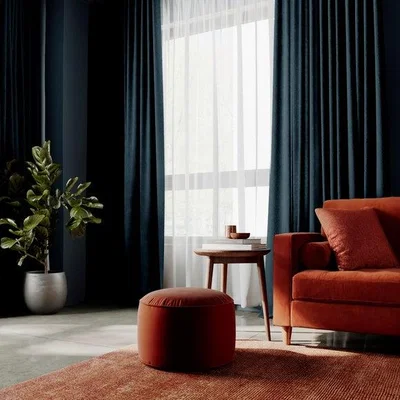 Dunelm Textured Chenille Made To Measure Curtains