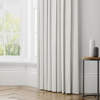Dunelm Churchgate Boucle Made to Measure Curtains Churchgate Boucle Ivory