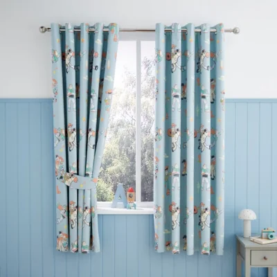 Dunelm Disney Toy Story & Friends Blackout Eyelet Curtains