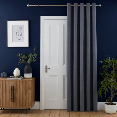 Dunelm Blake Eyelet Door Curtain