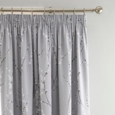 Dunelm Belle Polycotton Blackout Pencil Pleat Curtains