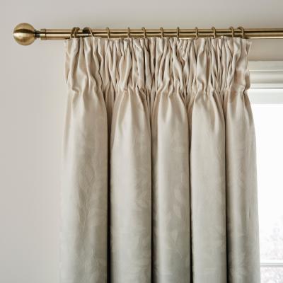 Dunelm Dorma Whispering Leaves Pencil Pleat Blackout Curtains