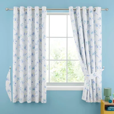 Dunelm Disney Unleash Stitch Eyelet Curtains