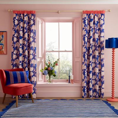 Dunelm Sophie Robinson Tree Peony Pencil Pleat Single Curtain