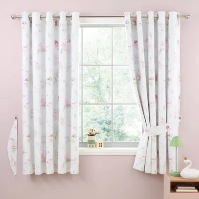Dunelm Enchanted Fairies Eyelet Curtains