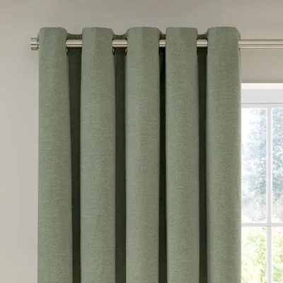 Dunelm Calista Eyelet Curtains (Blackout Available)