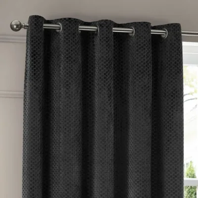 Dunelm Paoletti Neptune Eyelet Curtains