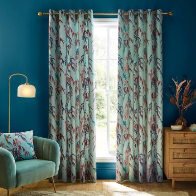 Dunelm Kingfisher Eyelet Curtains
