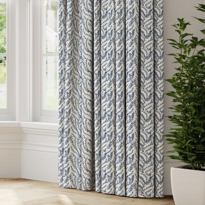 Dunelm Shimla Made to Measure Curtains Shimla Cornflower