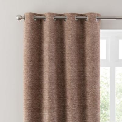Dunelm Boucle Chenille Eyelet Curtains