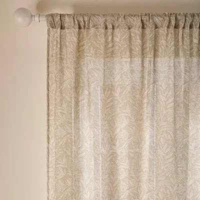 Dunelm Imogen Slot Top Voile Panel