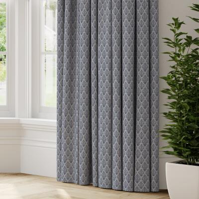 Dunelm Artel Made to Measure Fire Retardant Curtains Artel Navy