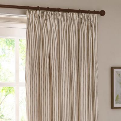 Dunelm Yard Hebden Striped Pencil Pleat Curtains