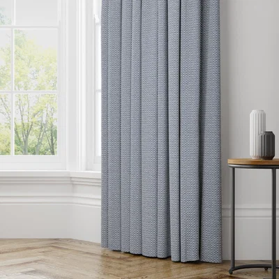 Dunelm Everest Made to Measure Curtains Everest Navy