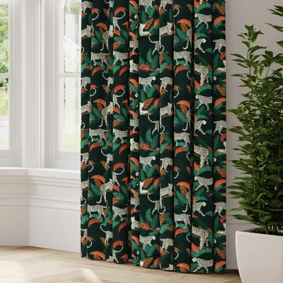 Dunelm Nairobi Made to Measure Curtains Nairobi Midnight