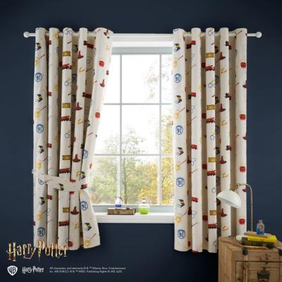 Dunelm Harry Potter Blackout Eyelet Curtains