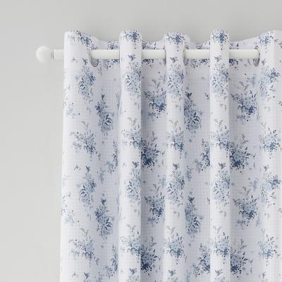 Dunelm Catherine Lansfield Lucie Floral Reversible Eyelet Curtains