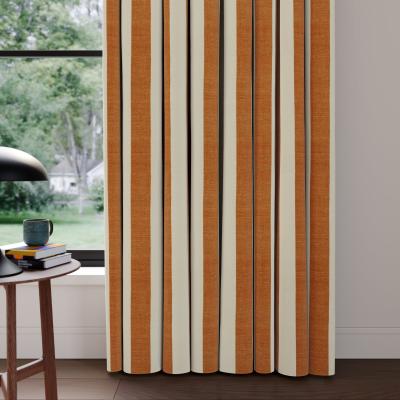 Dunelm Elements Stripe Linen Look Made to Measure Curtains