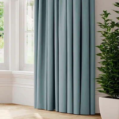 Dunelm Panama Made to Measure Curtains Panama_Blue