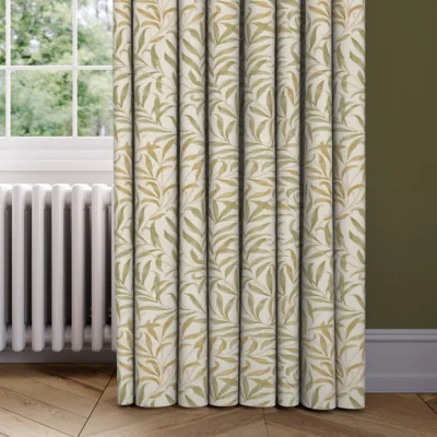 Dunelm William Morris At Home Willow Bough Embroidery Made to Measure Curtain