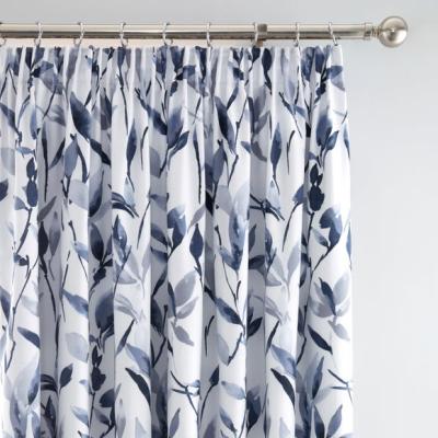 Dunelm Zen Polycotton Blackout Pencil Pleat Curtains