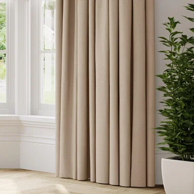 Dunelm Harper Made to Measure Curtains Harper Oatmeal