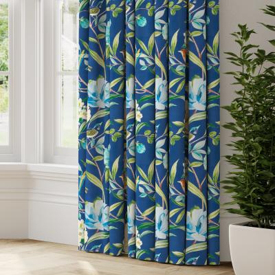 Dunelm Shangri Made To Measure Curtains Shangri La Navy