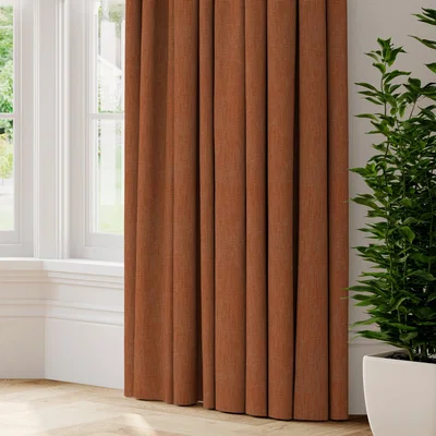 Dunelm Lienna Made to Measure Curtains Lienna Cinnamon