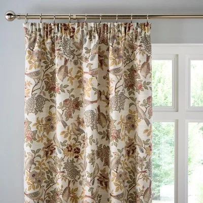 Dunelm Apsley Jacquard Pencil Pleat Curtains